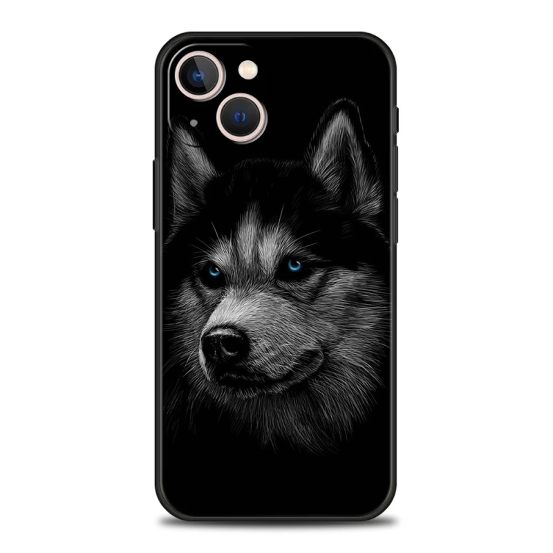 iPhone15 jaoks uus armas Hanhan Erha koera telefonikott