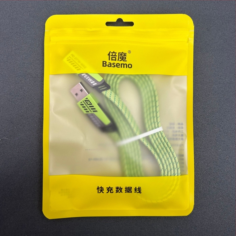 [Aukštos kokybės „True PD27W“] Keturių viename itin greito įkrovimo pintas kabelis, dviejų dalių duomenų kabelis, tinkantis „Apple 15“