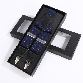 Meeste püksid, traksid, täiskasvanutele, ühevärvilised, elastsed, kolme klambriga traksid, äri- ja vabaajarõivad, klambriga traksid