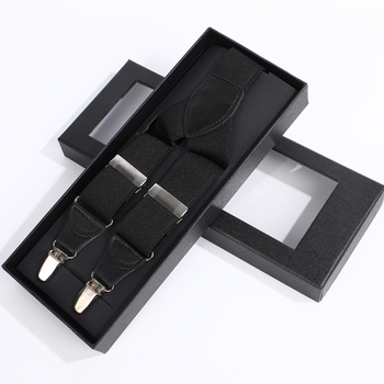 Meeste püksid, traksid, täiskasvanutele, ühevärvilised, elastsed, kolme klambriga traksid, äri- ja vabaajarõivad, klambriga traksid