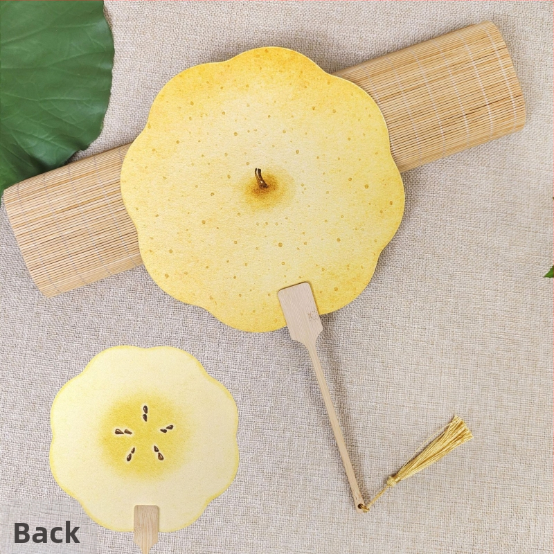 Arbuusiventilaator Puuviljagrupi ventilaator Lahedad rekvisiidid Väikese punase raamatu plahvatused Käsitsi maalitud ventilaator Suvine armas käsitsi krõbistav ventilaatori kingitus