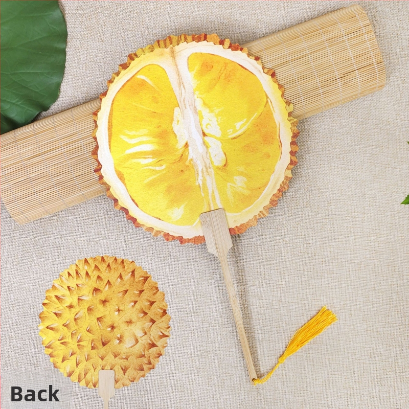 Arbuusiventilaator Puuviljagrupi ventilaator Lahedad rekvisiidid Väikese punase raamatu plahvatused Käsitsi maalitud ventilaator Suvine armas käsitsi krõbistav ventilaatori kingitus