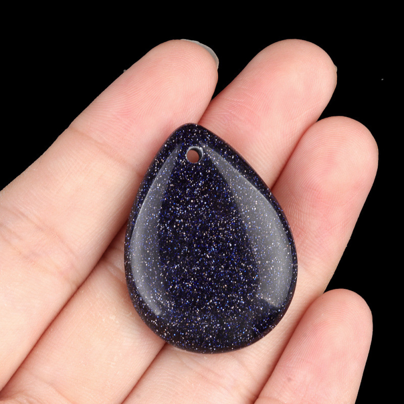 25x33 veepiisk naturaalsest kristallist ahhaatkivist ripats ametüstipulbrist kristall-ise-ehte ripatsmaterjal