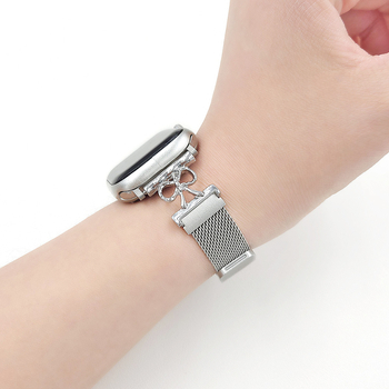 Kohaldatav Apple Watch Steel Band iwatch45678/SE põlvkonna nutikellarihmale, uus magnetiline reguleerimine, 38/42