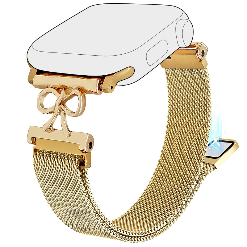 Kohaldatav Apple Watch Steel Band iwatch45678/SE põlvkonna nutikellarihmale, uus magnetiline reguleerimine, 38/42