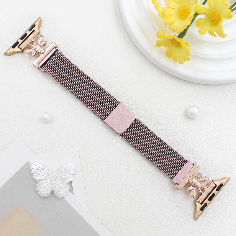 Kohaldatav Apple Watch Steel Band iwatch45678/SE põlvkonna nutikellarihmale, uus magnetiline reguleerimine, 38/42