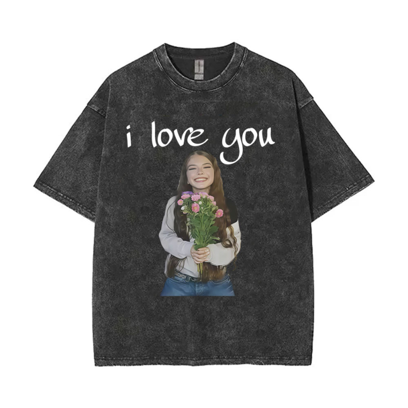 I Love My Innocent Ballert Auf Lautlos Vintage Washed T-särk