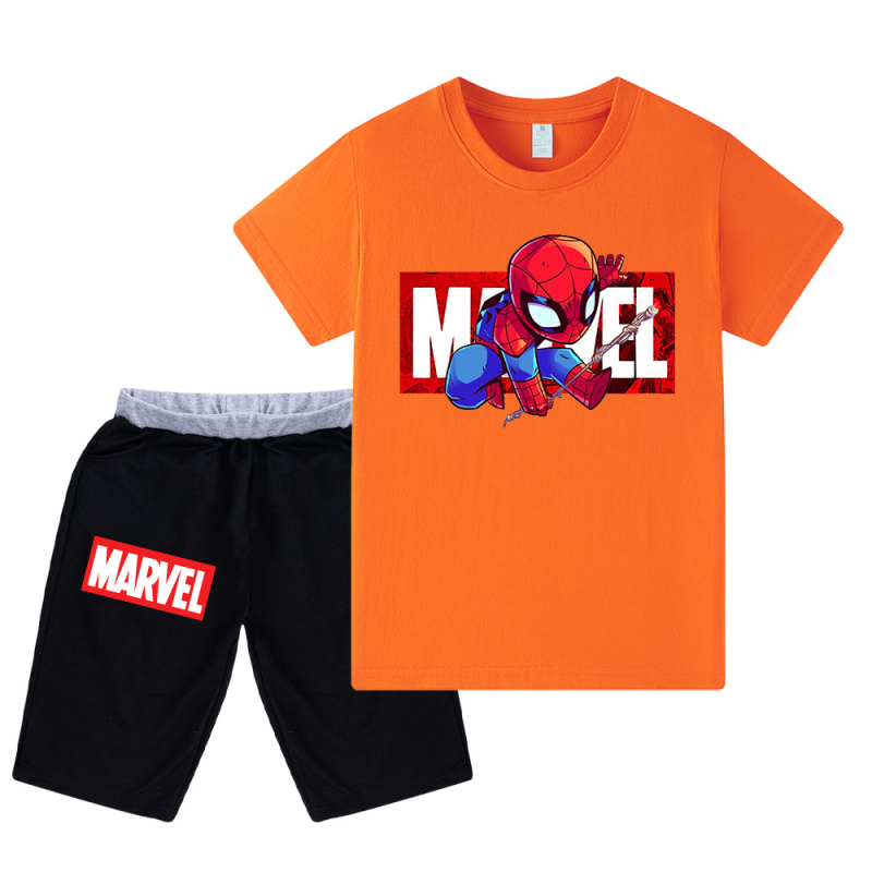 Amazoni enimmüüdud koomiksiprindiga suvine lühikeste varrukatega laste väikese tüdruku ülikond Wa026