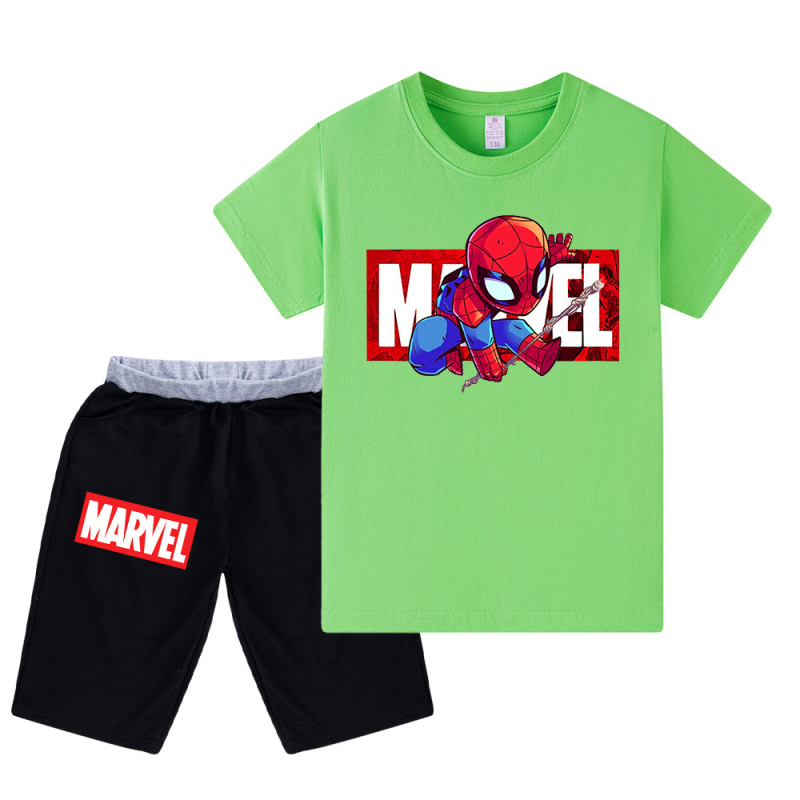 Amazoni enimmüüdud koomiksiprindiga suvine lühikeste varrukatega laste väikese tüdruku ülikond Wa026