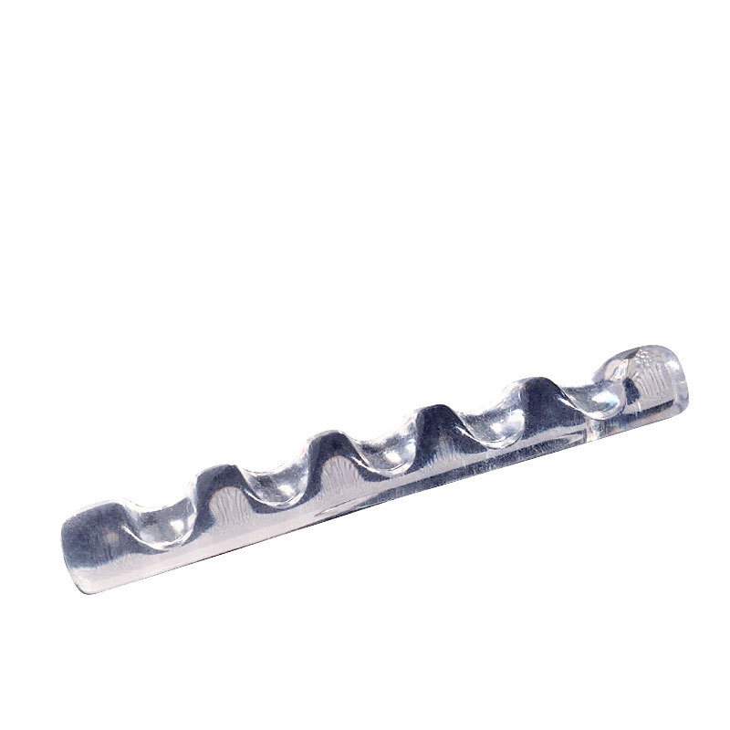 Jaapani stiilis lihtne küünekunsti pliiatsihoidja, fototeraapia pliiats, värvitud pliiats, lauaarvuti hoiuriiul, mitme võrega kristallvaigust 5-võrega riiul