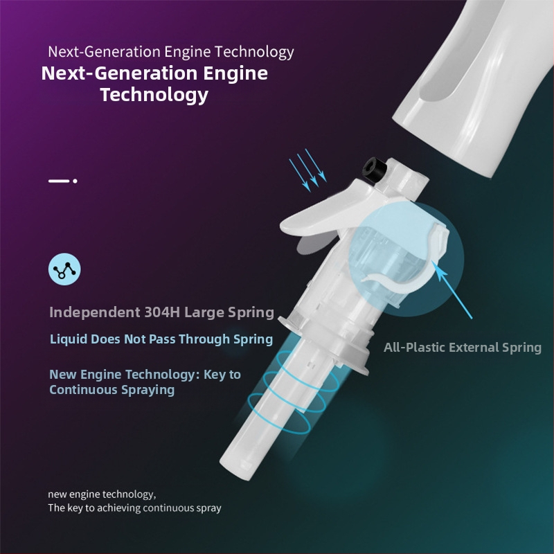 Пластмасова бутилка за хидратираща козметика с високо налягане, 200 мл/300 мл, за точково пръскане, с алкохол, за фризьорски салон.