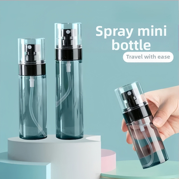 Purškimo buteliukas itin smulkaus rūko kelioninis papildymo buteliukas veido makiažo drėkinimui nešiojamas spaudžiamas alkoholio purškalo buteliukas mažas kelioninis purškimo buteliukas