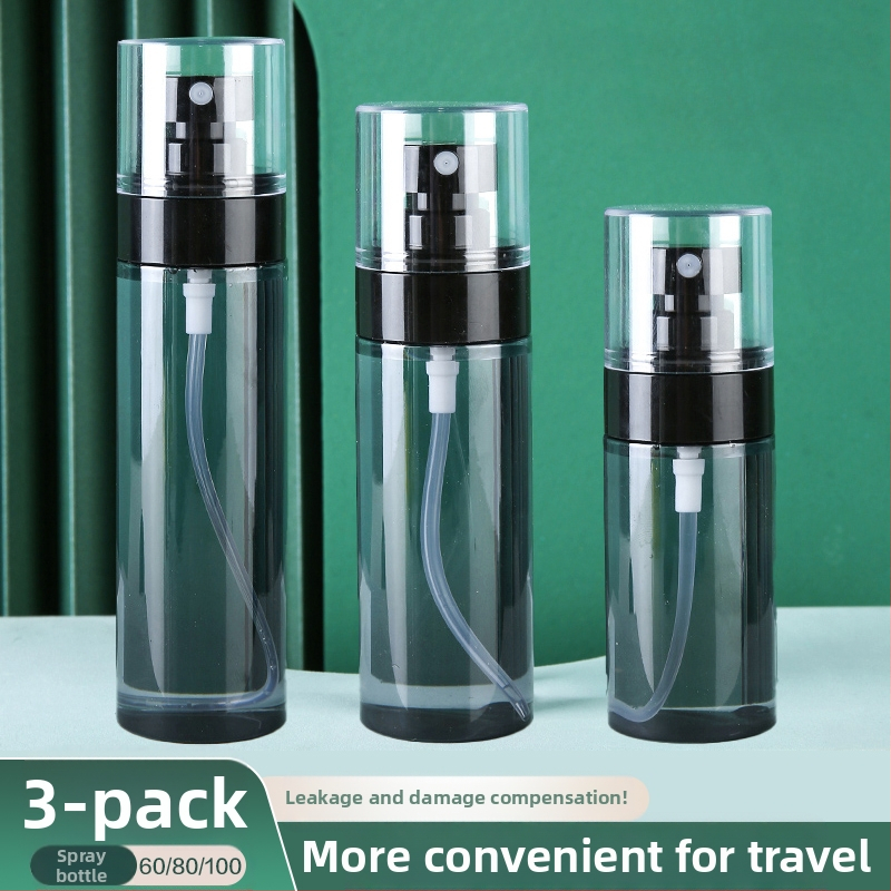 Purškimo buteliukas itin smulkaus rūko kelioninis papildymo buteliukas veido makiažo drėkinimui nešiojamas spaudžiamas alkoholio purškalo buteliukas mažas kelioninis purškimo buteliukas