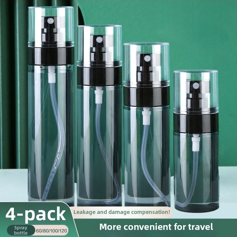 Purškimo buteliukas itin smulkaus rūko kelioninis papildymo buteliukas veido makiažo drėkinimui nešiojamas spaudžiamas alkoholio purškalo buteliukas mažas kelioninis purškimo buteliukas