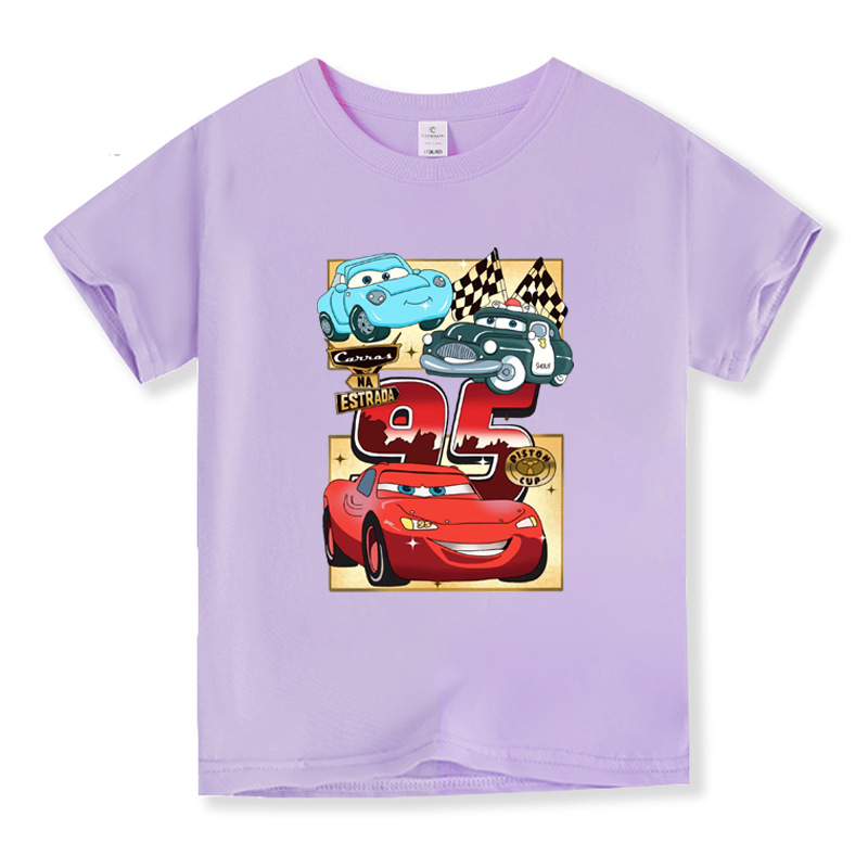 Piiriülesed multifilmi poiste ja tüdrukute lühikeste varrukatega T-särgid suvised suured laste lühikeste varrukatega T-särgid Jokkeri mantel juuste põlvkond