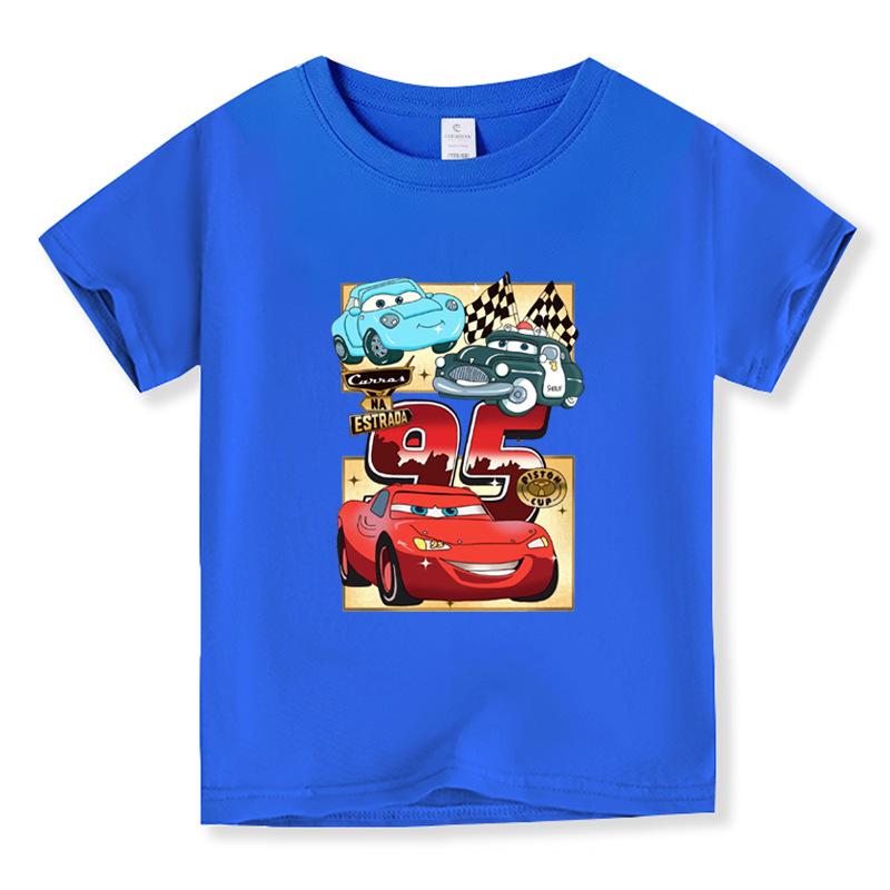 Piiriülesed multifilmi poiste ja tüdrukute lühikeste varrukatega T-särgid suvised suured laste lühikeste varrukatega T-särgid Jokkeri mantel juuste põlvkond