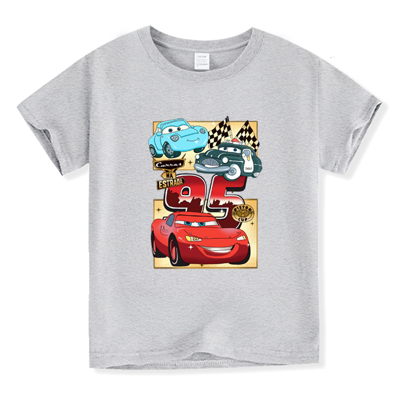 Piiriülesed multifilmi poiste ja tüdrukute lühikeste varrukatega T-särgid suvised suured laste lühikeste varrukatega T-särgid Jokkeri mantel juuste põlvkond