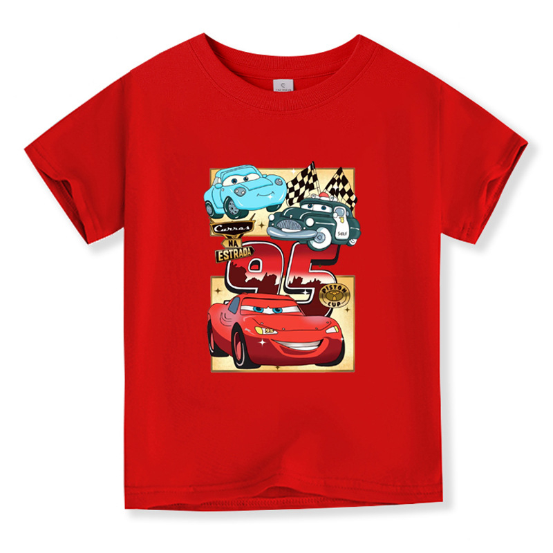 Piiriülesed multifilmi poiste ja tüdrukute lühikeste varrukatega T-särgid suvised suured laste lühikeste varrukatega T-särgid Jokkeri mantel juuste põlvkond