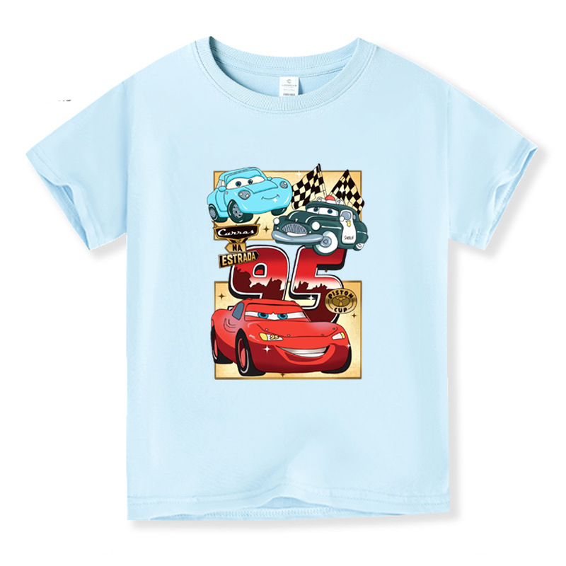 Piiriülesed multifilmi poiste ja tüdrukute lühikeste varrukatega T-särgid suvised suured laste lühikeste varrukatega T-särgid Jokkeri mantel juuste põlvkond