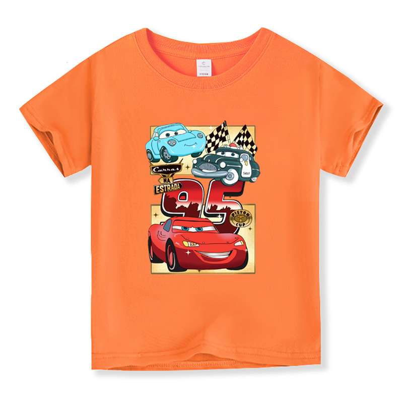 Piiriülesed multifilmi poiste ja tüdrukute lühikeste varrukatega T-särgid suvised suured laste lühikeste varrukatega T-särgid Jokkeri mantel juuste põlvkond