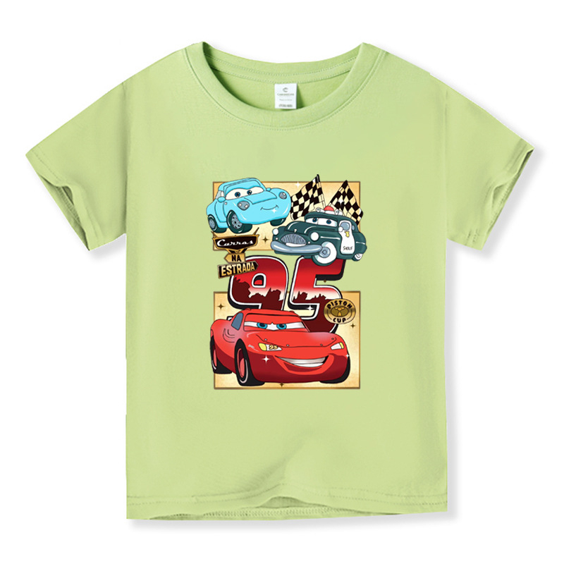 Piiriülesed multifilmi poiste ja tüdrukute lühikeste varrukatega T-särgid suvised suured laste lühikeste varrukatega T-särgid Jokkeri mantel juuste põlvkond