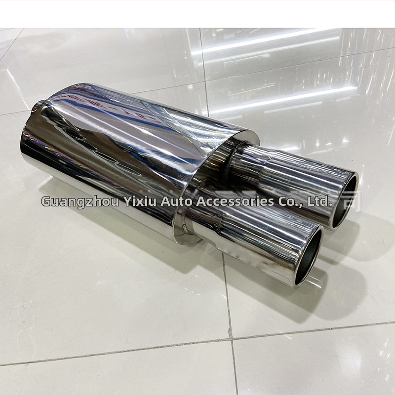 Factory Direct automašīnas nerūsējošā tērauda modifikācija sporta automašīnas skaņas vilnis universāla izplūdes caurule slīps lielgabals zems smags un biezs skaņas bungas