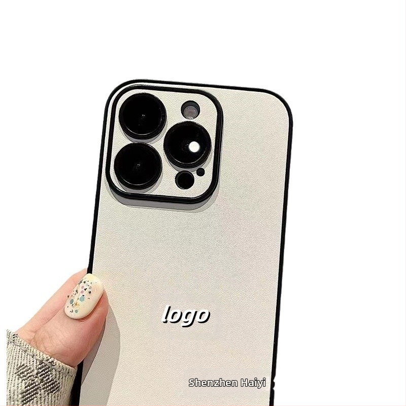 Pouzdro pre iPhone 17 Pro Max s plným krytím z umelej kože, integrovaná ochranná fólia na objektív, 15 ochrana proti pádu