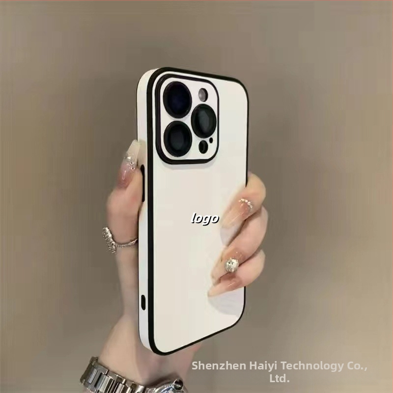 Sobib Apple 17 Promax täiskattega tavalise nahast tekstuuriga telefoniümbrisele, iPhone 16 integreeritud objektiiviga, 15 kukkumisvastane kaitse