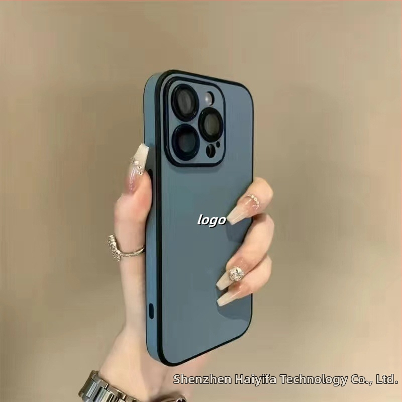 Sobib Apple 17 Promax täiskattega tavalise nahast tekstuuriga telefoniümbrisele, iPhone 16 integreeritud objektiiviga, 15 kukkumisvastane kaitse