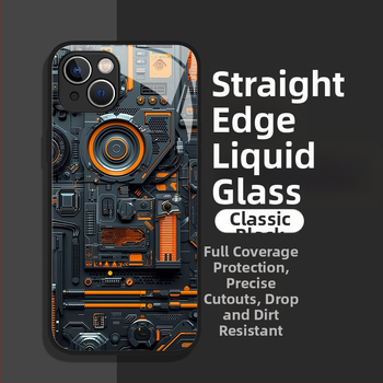 Meeste telefonikott, mis sobib Apple`ile 17 uue mudeli 16Plus Glass 13 täieliku katvusega 12Mini kaitseümbris 11/X populaarne mudel