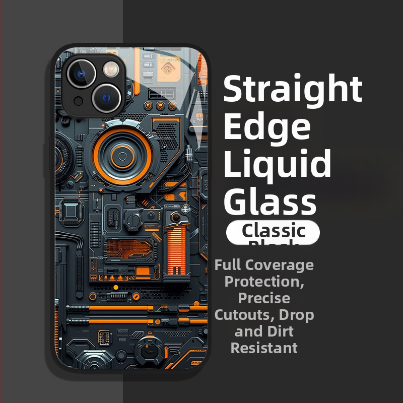 Meeste telefonikott, mis sobib Apple`ile 17 uue mudeli 16Plus Glass 13 täieliku katvusega 12Mini kaitseümbris 11/X populaarne mudel