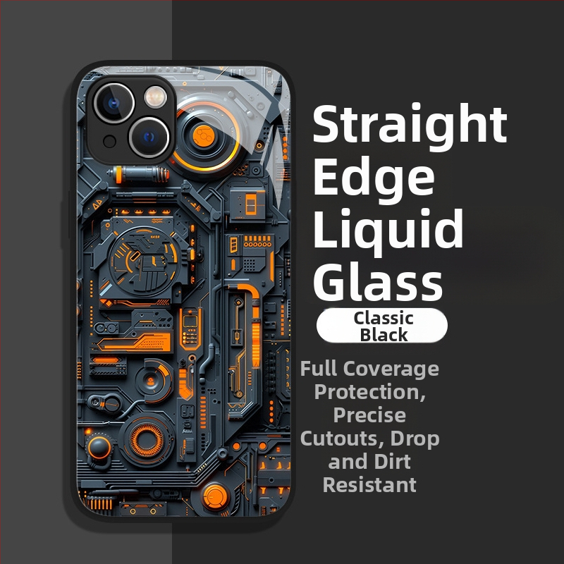 Meeste telefonikott, mis sobib Apple`ile 17 uue mudeli 16Plus Glass 13 täieliku katvusega 12Mini kaitseümbris 11/X populaarne mudel