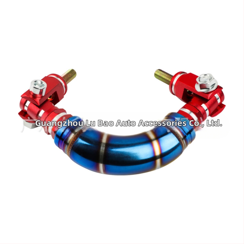 Tai kuummüügis olev auto modifitseeritud katuse käepidemega võidusõidusisustus alumiiniumisulamist küpsetatud sinise konksuga dekoratiivse käepidemega käetugi