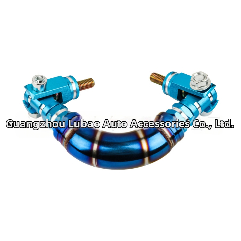 Tai kuummüügis olev auto modifitseeritud katuse käepidemega võidusõidusisustus alumiiniumisulamist küpsetatud sinise konksuga dekoratiivse käepidemega käetugi