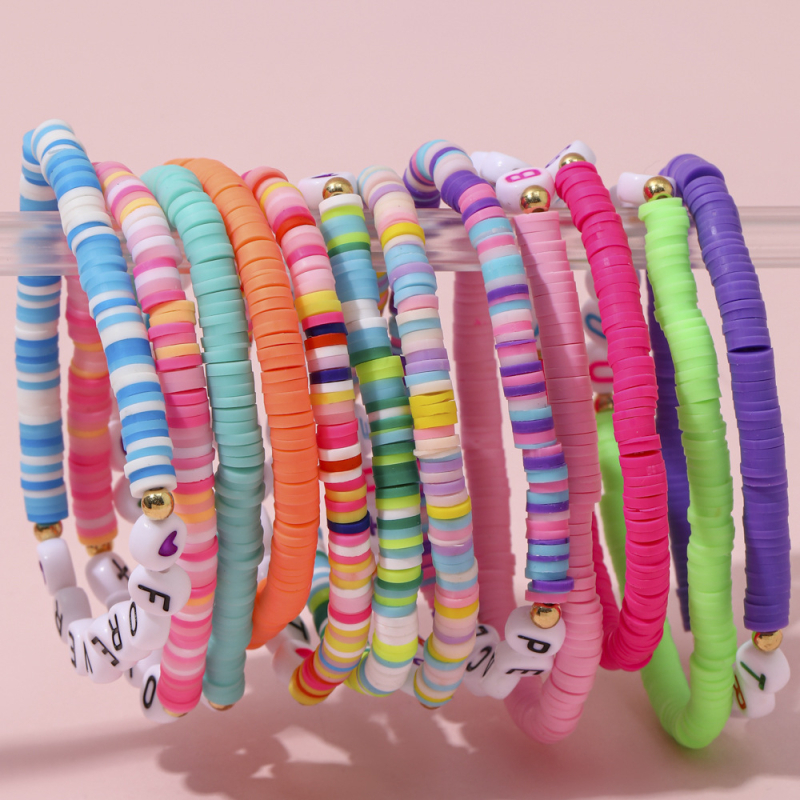 Piiriülene uus laste käevõru naistele suvine tipptasemel pehme keraamiline käevõru õpilastele mõeldud käevõru esimene ehe tüdrukute liblikakäevõru