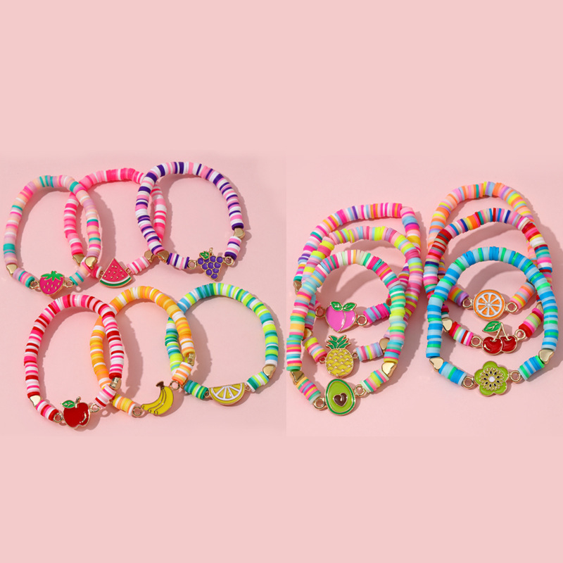 Piiriülene uus laste käevõru naistele suvine tipptasemel pehme keraamiline käevõru õpilastele mõeldud käevõru esimene ehe tüdrukute liblikakäevõru