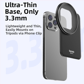 Filter mobilného telefónu, magnetický adaptér MagSafe, vhodný pre Apple iPhone 16, redukcia svetla Nd, čierny