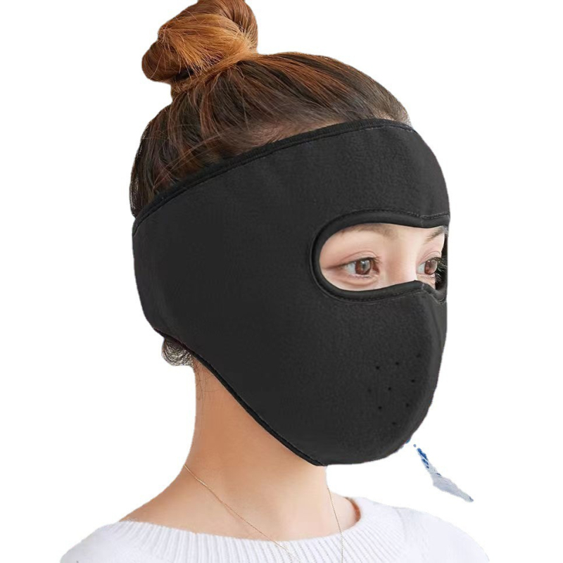 Talvine näomask, sügis- ja talvine stiil, õues reisimine, jalgrattasõit, kõrvakaitse, laubakaitse, elektriautode tuulekindel näomask, tuulekindel ja soe
