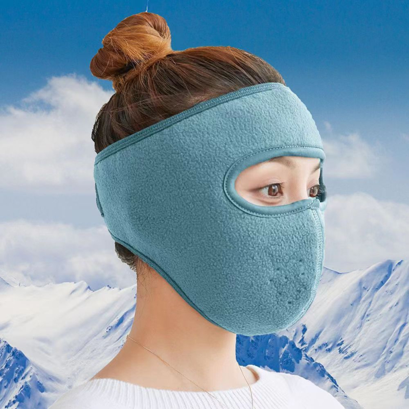 Talvine näomask, sügis- ja talvine stiil, õues reisimine, jalgrattasõit, kõrvakaitse, laubakaitse, elektriautode tuulekindel näomask, tuulekindel ja soe