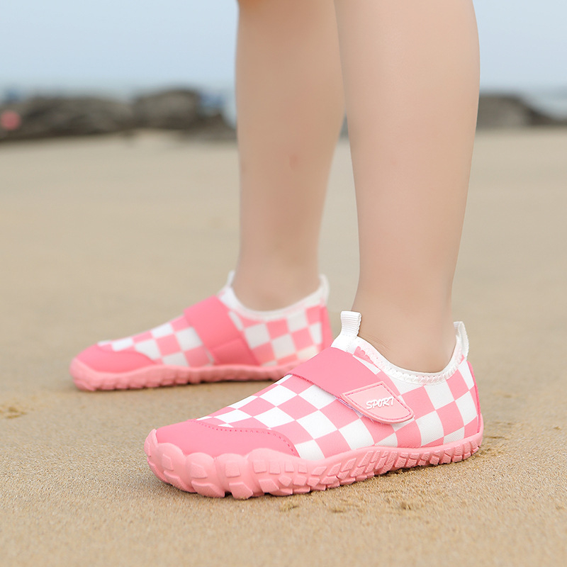 Bērnu pludmales apavi, neslīdoši, pretgriezumi, rifu apavi zēniem un meitenēm, mazuļu upes izsekošanas apavi, elpojoši, ātri žūstoši ūdens apavi