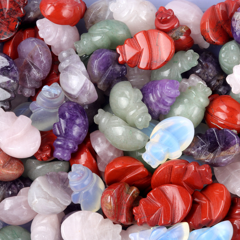 1577-1-tolline nikerdus väikestele loomadele naturaalne kristall-ahhaatkivi küülik koer pingviin kass kilpkonn lind dinosaurus