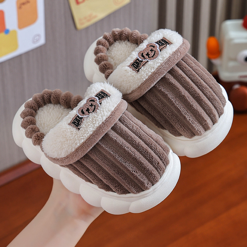 Bērnu kokvilnas čības vecākiem un bērniem, mīkstas, neslīdošas, mājas, pieaugušiem, pāriem, mazuļiem, ar sabiezētu vilnas oderi, zēniem un meitenēm