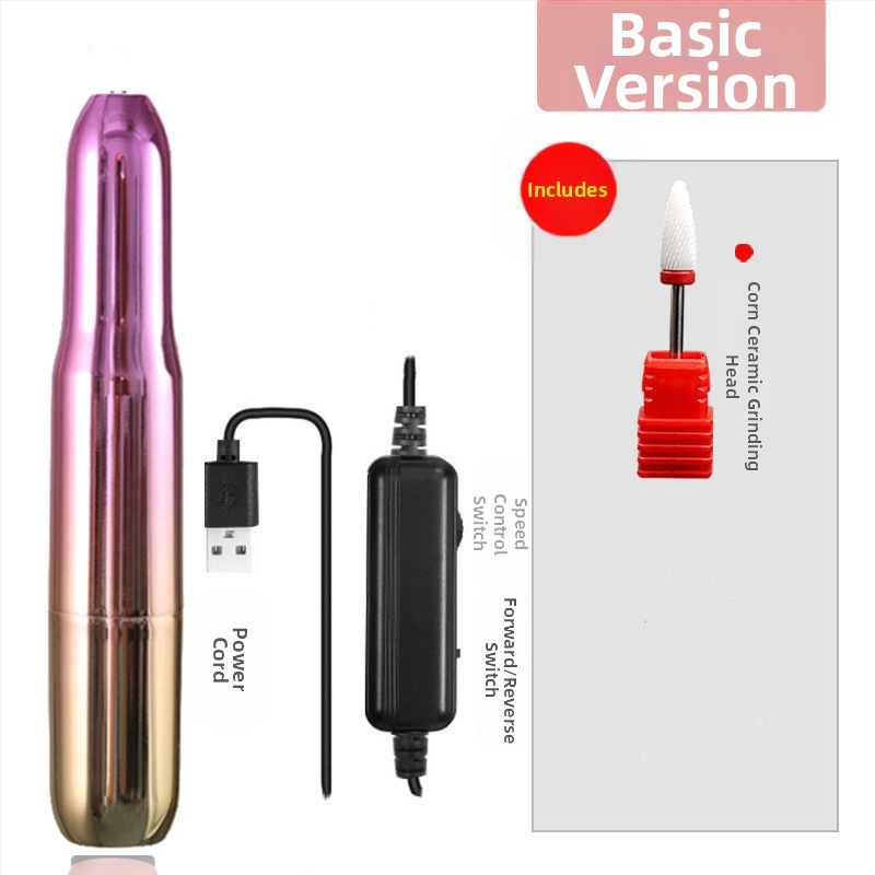 Värviline poleerimispliiats USB-toitega elektriline küünelakieemaldaja pliiatsi poleerimismasin Amazon on spetsialiseerunud elektrilistele küünetööriistadele