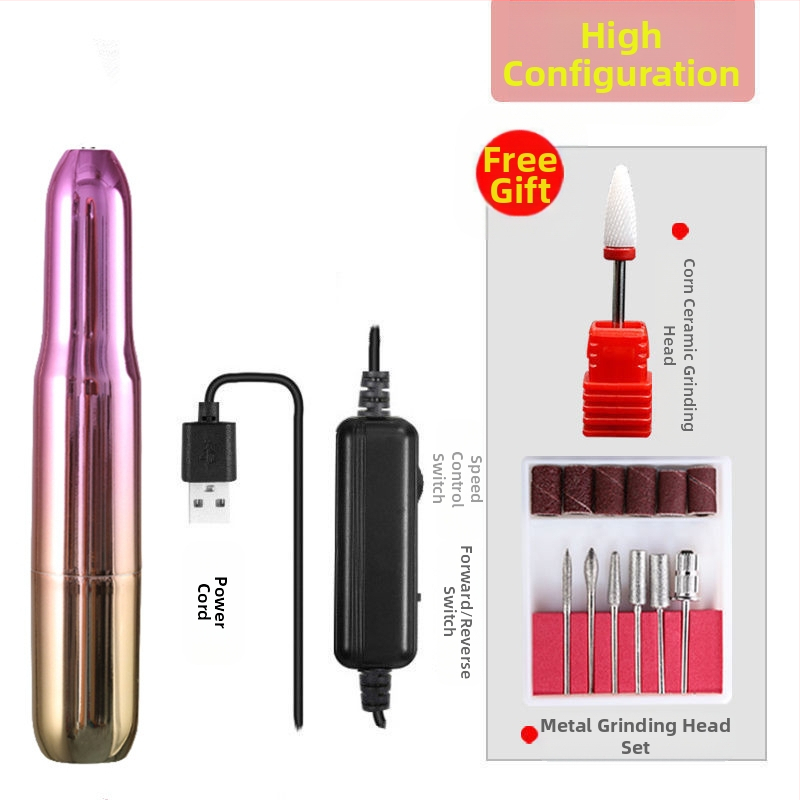 Värviline poleerimispliiats USB-toitega elektriline küünelakieemaldaja pliiatsi poleerimismasin Amazon on spetsialiseerunud elektrilistele küünetööriistadele