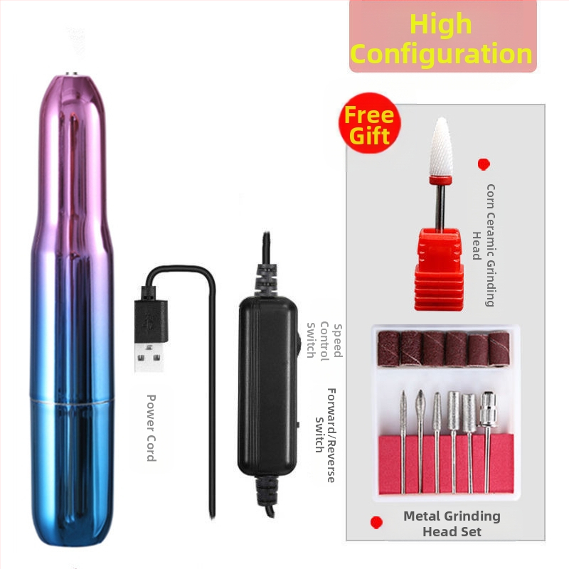 Värviline poleerimispliiats USB-toitega elektriline küünelakieemaldaja pliiatsi poleerimismasin Amazon on spetsialiseerunud elektrilistele küünetööriistadele