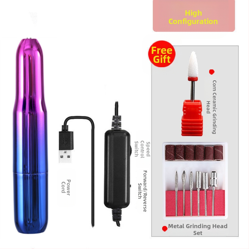 Värviline poleerimispliiats USB-toitega elektriline küünelakieemaldaja pliiatsi poleerimismasin Amazon on spetsialiseerunud elektrilistele küünetööriistadele