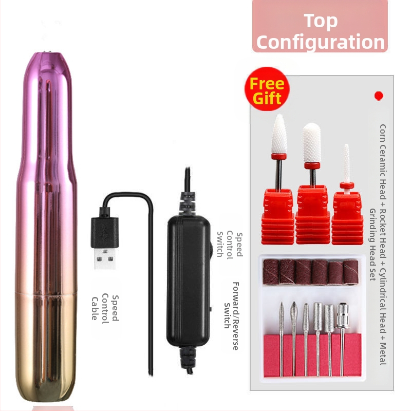 Värviline poleerimispliiats USB-toitega elektriline küünelakieemaldaja pliiatsi poleerimismasin Amazon on spetsialiseerunud elektrilistele küünetööriistadele