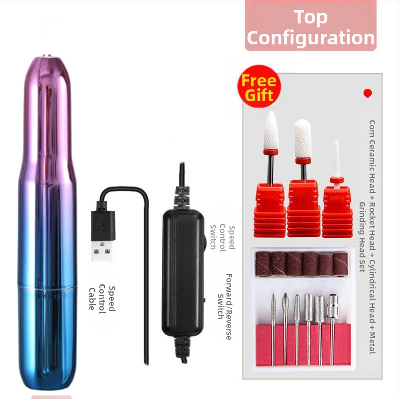 Värviline poleerimispliiats USB-toitega elektriline küünelakieemaldaja pliiatsi poleerimismasin Amazon on spetsialiseerunud elektrilistele küünetööriistadele