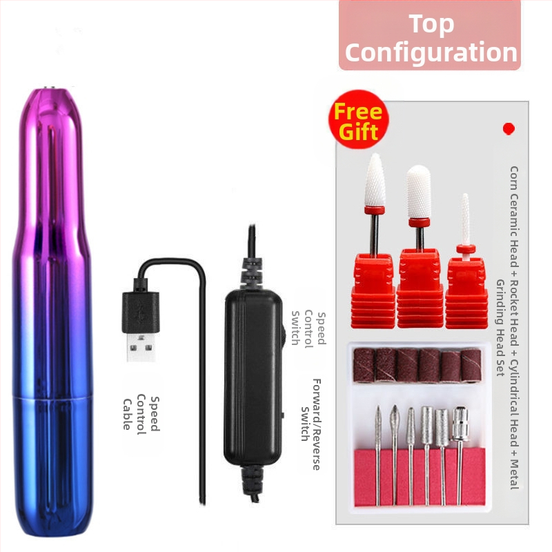 Värviline poleerimispliiats USB-toitega elektriline küünelakieemaldaja pliiatsi poleerimismasin Amazon on spetsialiseerunud elektrilistele küünetööriistadele