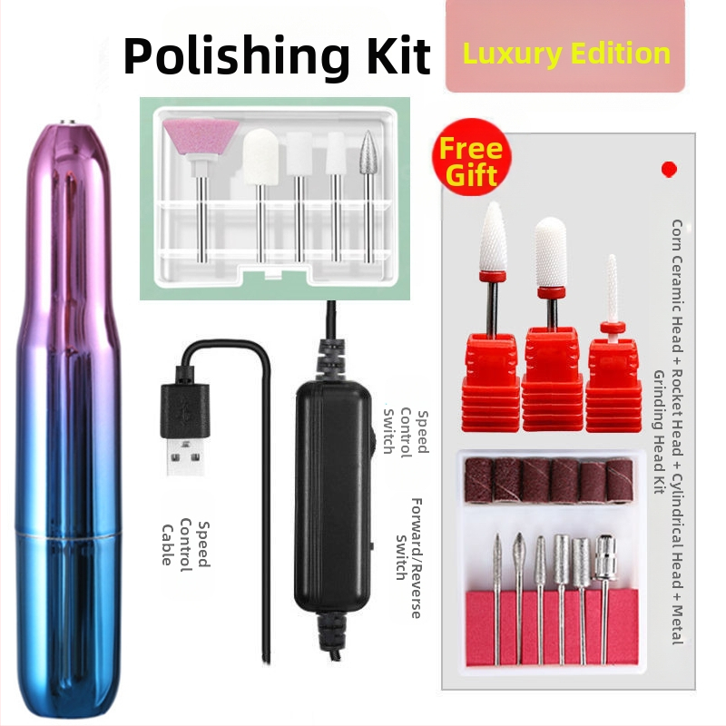 Värviline poleerimispliiats USB-toitega elektriline küünelakieemaldaja pliiatsi poleerimismasin Amazon on spetsialiseerunud elektrilistele küünetööriistadele